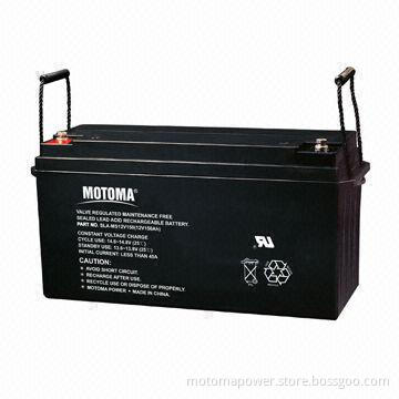 12V 150Ah Sealed Lead Acid Battery for Solar and Wind Energy System